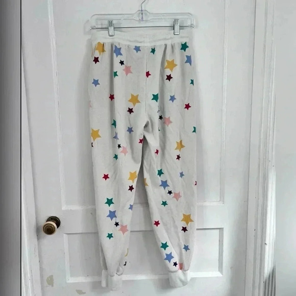 Summersalt The Softest French Terry Jogger in Scatter Stars in White Sand Size M - Picture 6 of 6